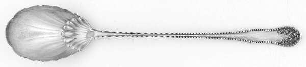 Lancaster (Sterling, 1897, No Monograms) Large Lettuce Serving Spoon