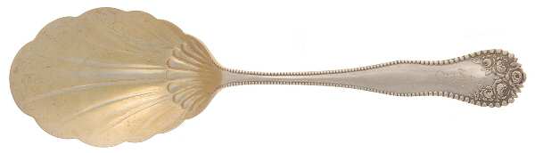 Lancaster (Sterling, 1897, No Monograms) Preserve Spoon