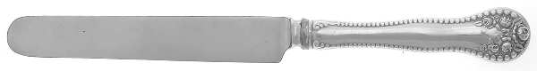 Lancaster (Sterling, 1897, No Monograms) Old French Hollow Knife with Bolster