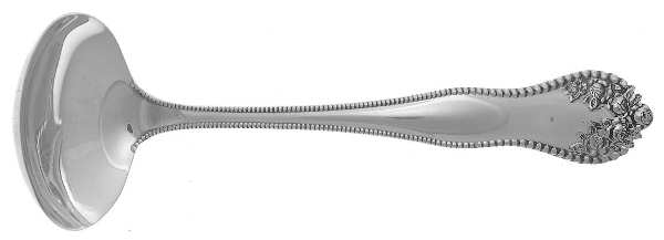 Lancaster (Sterling, 1897, No Monograms) Solid Gravy Ladle