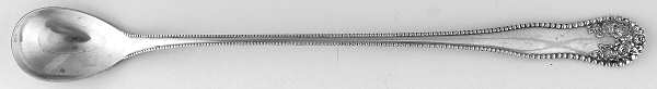 Lancaster (Sterling, 1897, No Monograms) Individual Long Handled Lemonade Spoon