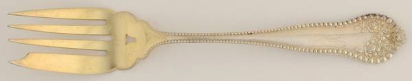 Lancaster (Sterling, 1897, No Monograms) Individual Salad/Pastry Fork