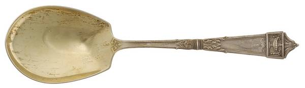 Lansdowne (Sterling, 1917) Solid Salad Serving Spoon