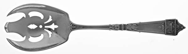 Lansdowne (Sterling, 1917) Solid Salad Serving Fork