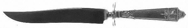 Lansdowne (Sterling, 1917) Small Steak Carving Knife with Stainless Blade