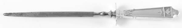 Lansdowne (Sterling, 1917) Large Steel Rod Knife Sharpener