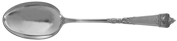 Lansdowne (Sterling, 1917) Gravy/Dressing Spoon with Button