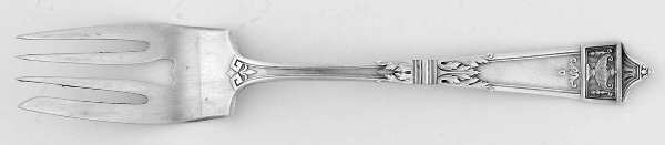 Lansdowne (Sterling, 1917) Large Individual Solid Fish/Salad Fork