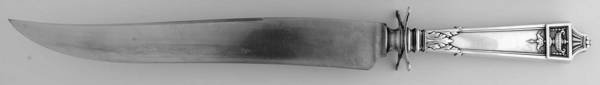 Lansdowne (Sterling, 1917) Small Steak Carving Knife with Stainless Blade