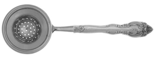 La Scala (Sterling, 1964) Tea Strainer Overcup Serving-Stainless Bowl HC