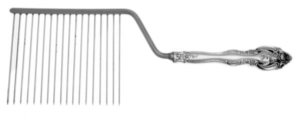 La Scala (Sterling, 1964) Cake Breaker with Silverplate Prongs HC