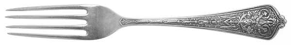 Lady Washington (Sterling, 1876) Solid Youth Tea Fork
