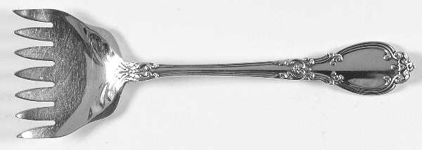 Lenox (Sterling, 1897) Large Solid Tined Sardine Serving Fork