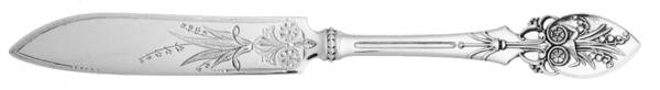Lily (Sterling, 1870, No Monograms) Individual Solid Fruit Knife w/Bright Cut