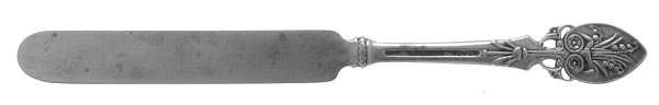 Lily (Sterling, 1870, No Monograms) Solid Tea/Child Knife