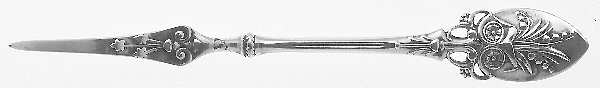 Lily (Sterling, 1870, No Monograms) Solid Nut Pick