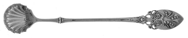 Lily (Sterling, 1870, No Monograms) Mustard Spoon