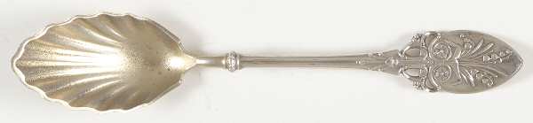 Lily (Sterling, 1870, No Monograms) Sorbet Spoon