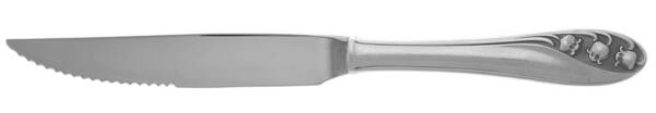 Lily of The Valley (Sterling, 1950, No Monos) Steak Knife Individual Hollow, Serrate HC