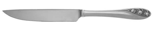 Lily of The Valley (Sterling, 1950, No Monos) Steak Knife Individual Hollow, No Serrate HC