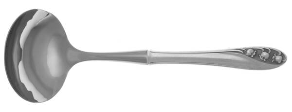 Lily of The Valley (Sterling, 1950, No Monos) Gravy Ladle with No Spout Stainless Bowl HC