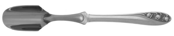 Lily of The Valley (Sterling, 1950, No Monos) Cheese Scoop with Stainless Scoop HC