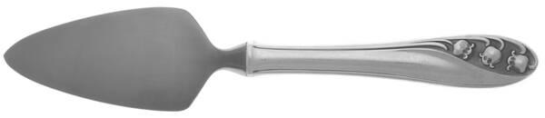 Lily of The Valley (Sterling, 1950, No Monos) Cheese Server with Stainless Blade HC