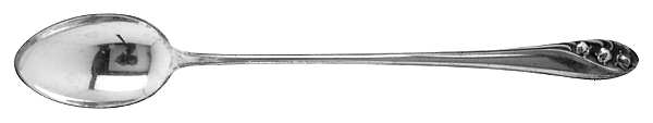 Lily of The Valley (Sterling, 1950, No Monos) Iced Tea Spoon by Gorham Silver