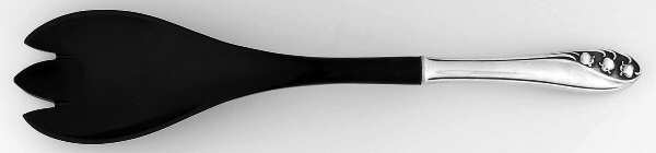 Lily of The Valley (Sterling, 1950, No Monos) Salad Serving Fork with Plastic Prongs