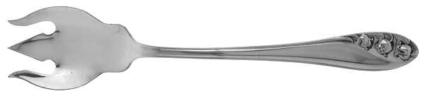Lily of The Valley (Sterling, 1950, No Monos) Ice Cream Fork HC