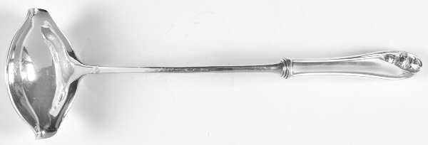 Lily of The Valley (Sterling, 1950, No Monos) Hollow Handle Punch Ladle with Solid Bowl