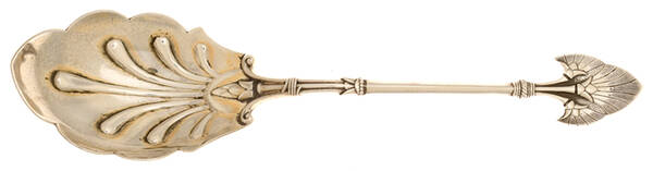 Lotus (Sterling, 1865) Large Jelly Spoon