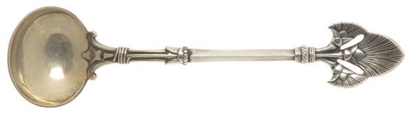 Lotus (Sterling, 1865) Individual Salt Spoon