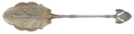 Lotus (Sterling, 1865) Monogram Large Jelly Spoon