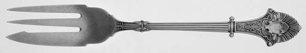 Louis XIV (Sterling, 1870) Old Style Pickle Fork