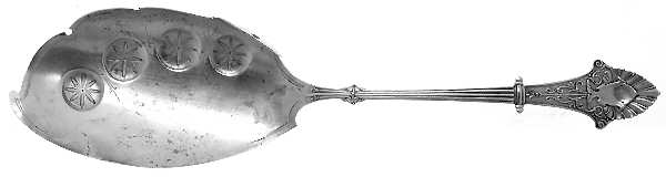 Louis XIV (Sterling, 1870) Solid Ice Cream Slicer