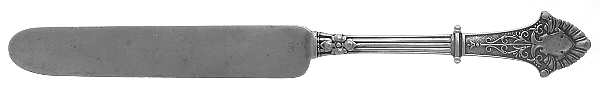 Louis XIV (Sterling, 1870) Youth/Tea Knife with Silverplate Blade