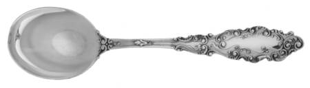 Luxembourg (Sterling, 1893) Small Short Handle Chocolate Spoon