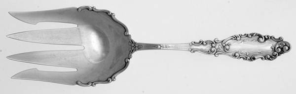 Luxembourg (Sterling, 1893) Small Solid Fish Serving Fork