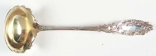 Luxembourg (Sterling, 1893) Large Solid Soup Ladle