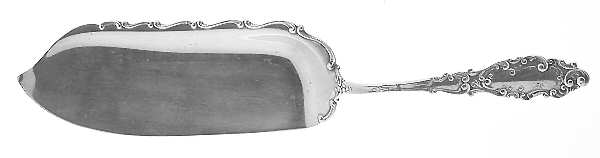 Luxembourg (Sterling, 1893) Small Solid Fish Serving Knife
