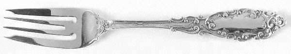 Luxembourg (Sterling, 1893) Small Individual Solid Fish/Salad Fork