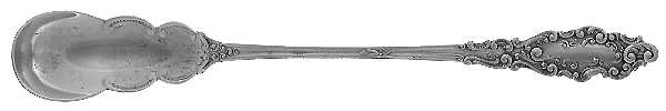 Luxembourg (Sterling, 1893) Large Horseradish Serving Spoon