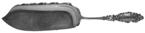 Luxembourg (Sterling, 1893) Small Solid Fish Serving Knife