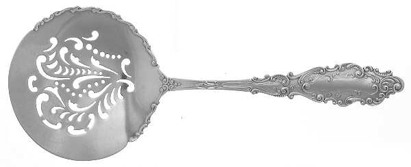 Luxembourg (Sterling, 1893) Tomato Server, Solid Piece