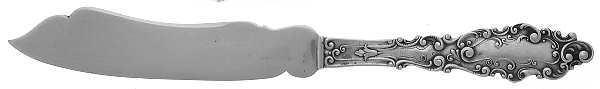 Luxembourg (Sterling, 1893) Individual Solid Fish Knife