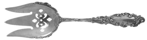 Luxembourg (Sterling, 1893) Solid Salad Serving Fork
