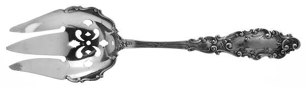 Luxembourg (Sterling, 1893) Solid Salad Serving Fork