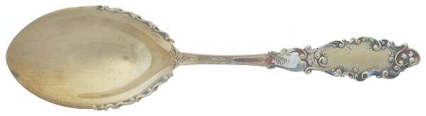 Luxembourg (Sterling, 1893) Preserve Spoon with Enamel Inlay
