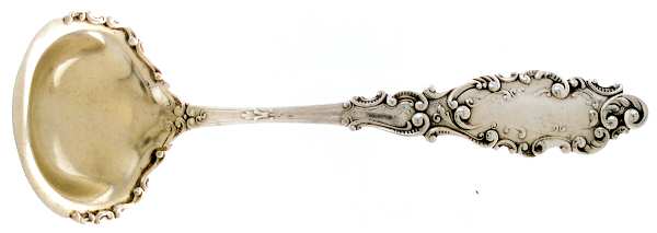 Luxembourg (Sterling, 1893) Large Cream Ladle, Solid Piece